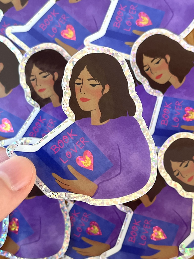 Sticker Book Lover