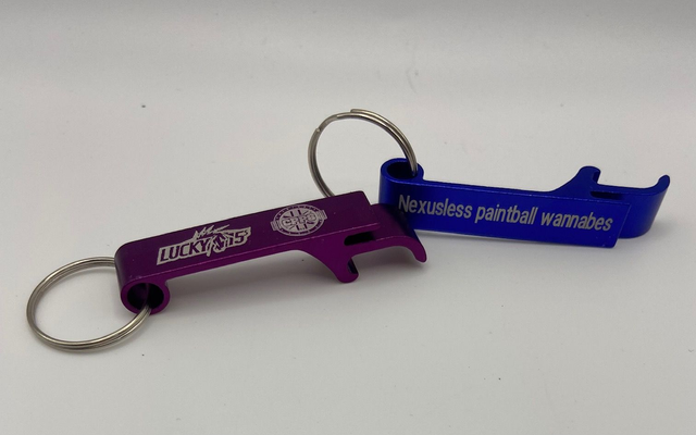 PERSONALISED KEY RING BOTTLE OPENER