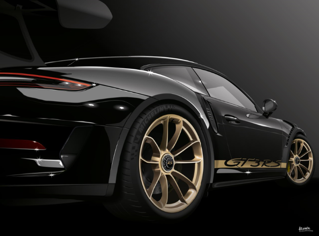 Porsche 991 GT3 RS - Framed Print