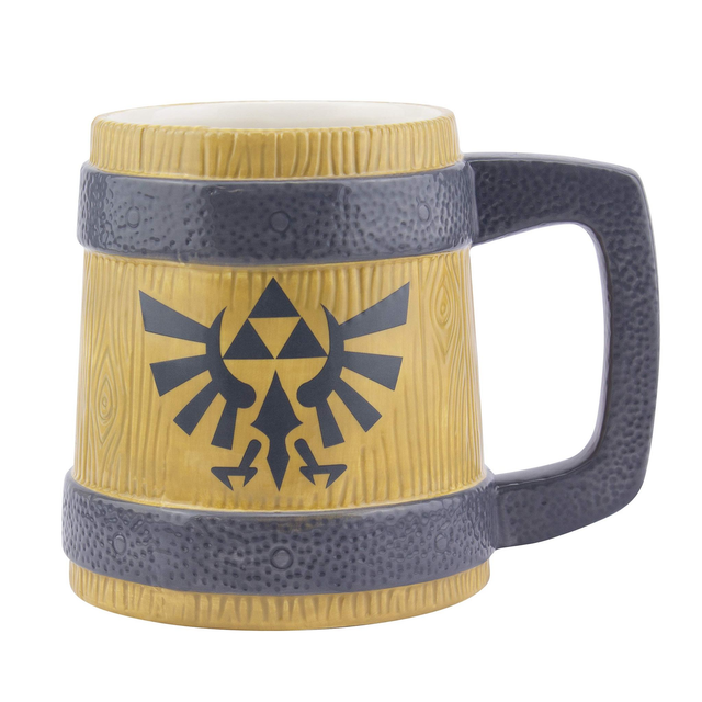 Legend of Zelda: Hyrule Crest Barrel Mug
