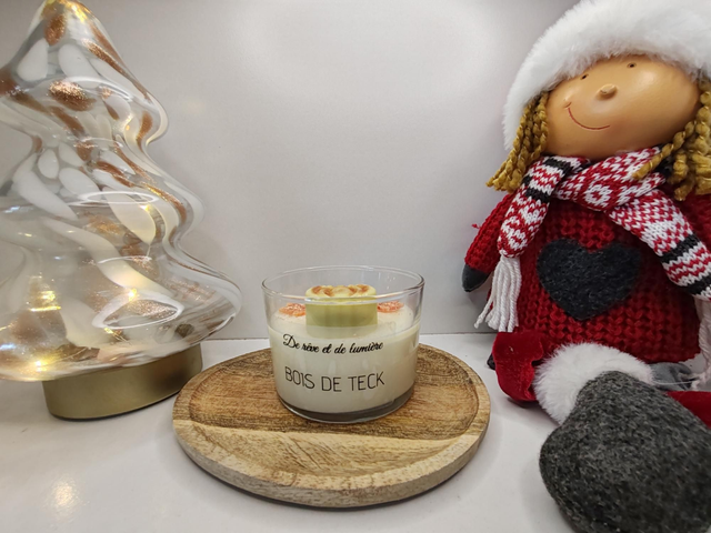 Bougie Bois de Teck 