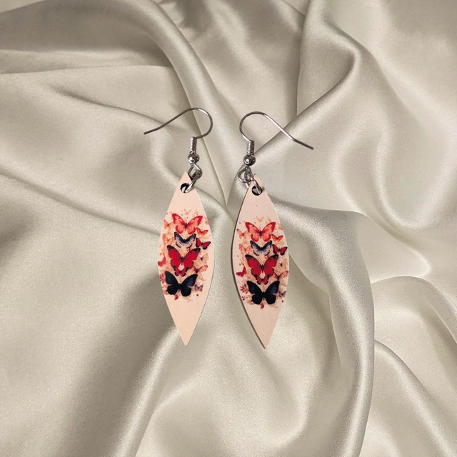 N° 60 Boucles d'oreilles fine fantaisie hypoallergénique 