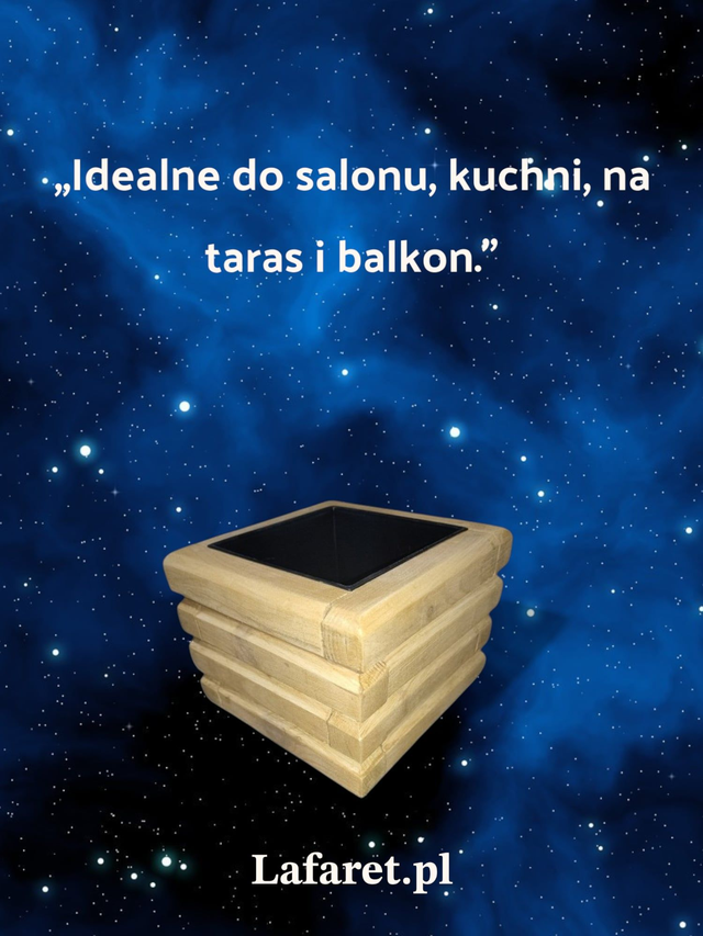 Doniczka Drewniana "Hebe"25