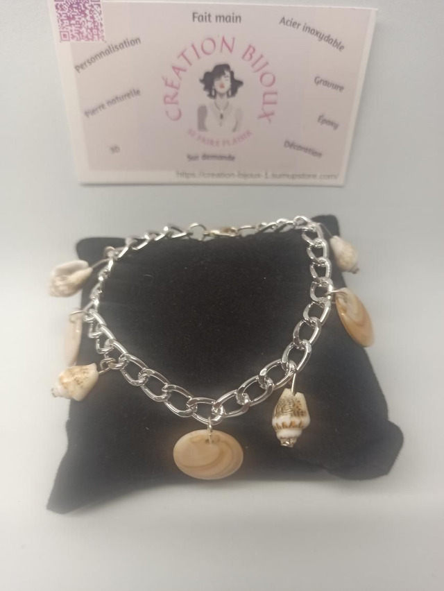 Bracelet coquillage 