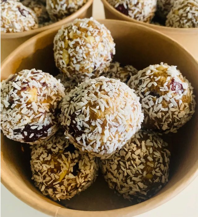 Large Coconut Cashew Ball (Kate's Kitchen)