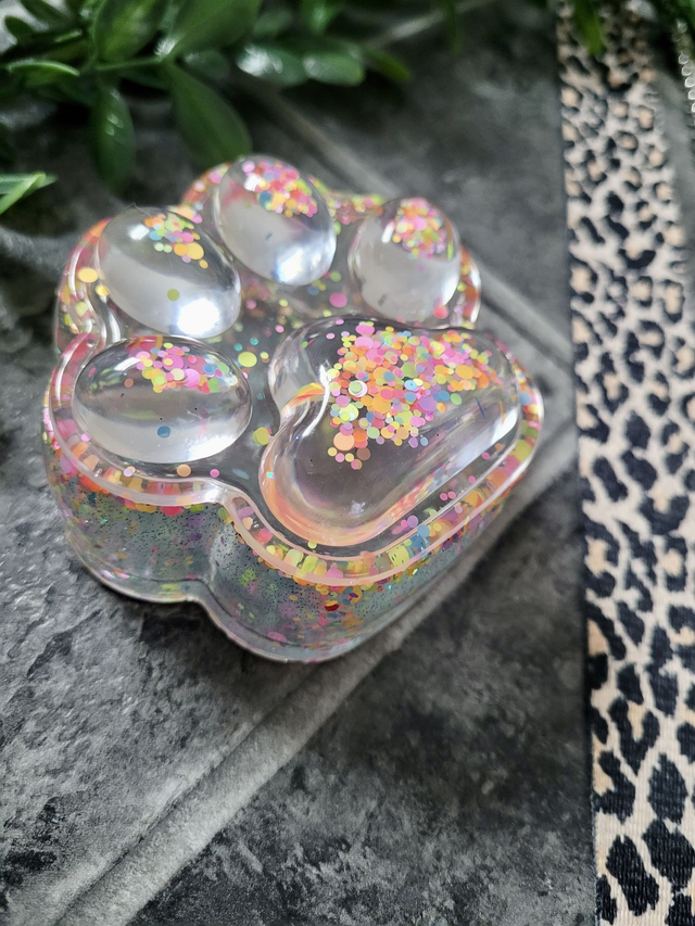 Paw Trinket Box Pot