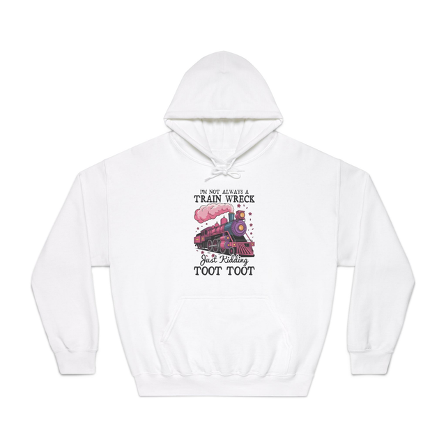 TRAIN WRECK HOODIE - Adroit Clothing