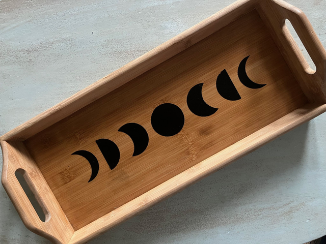 Moon phases tray