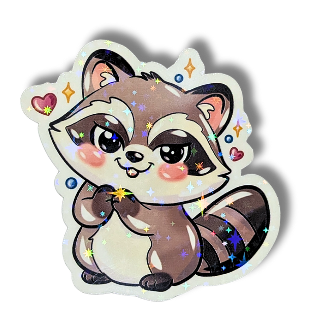 Sticker Raton-laveur