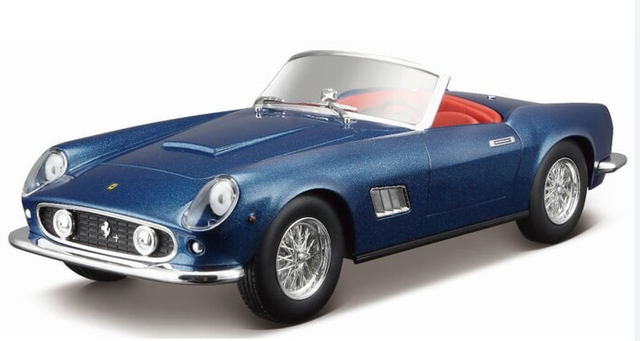 Ferrari 250 GT California Blau met. Bburago 1:24