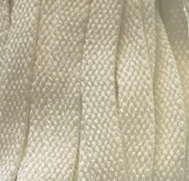 Paire de lacets 160cm BLANC