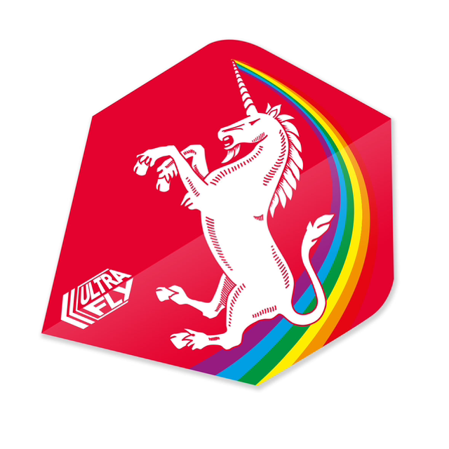 UNICORN ULTRAFLY RAINBOW FLIGHTS RED
