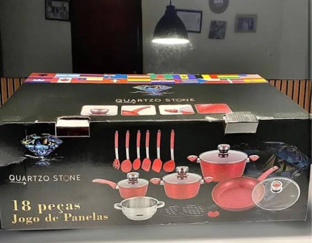 Panelas em Cerâmica Quartzo Stone Linha Marble