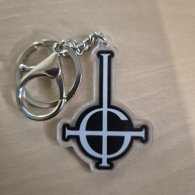Keychain: Ghost Grucifix