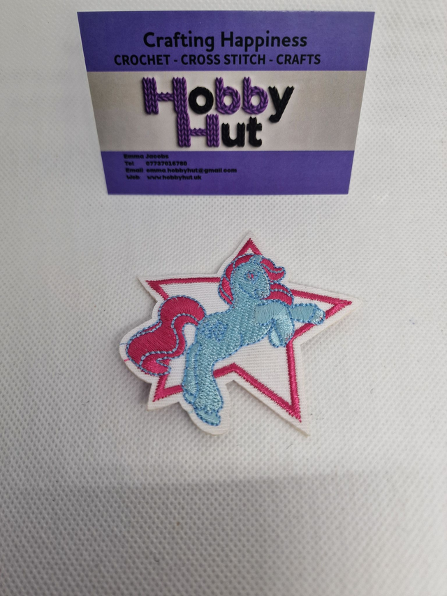 Embroidered Patch - Unicorn in a Star