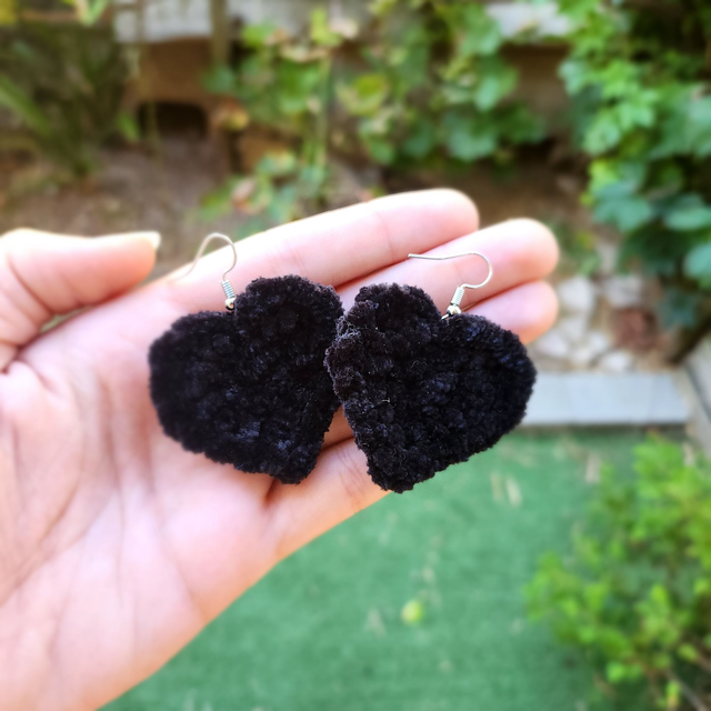 Boucles d'oreilles coeurs