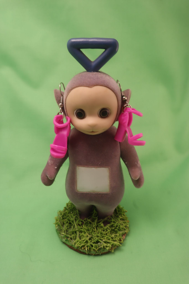 Boucle d'oreilles talon barbie