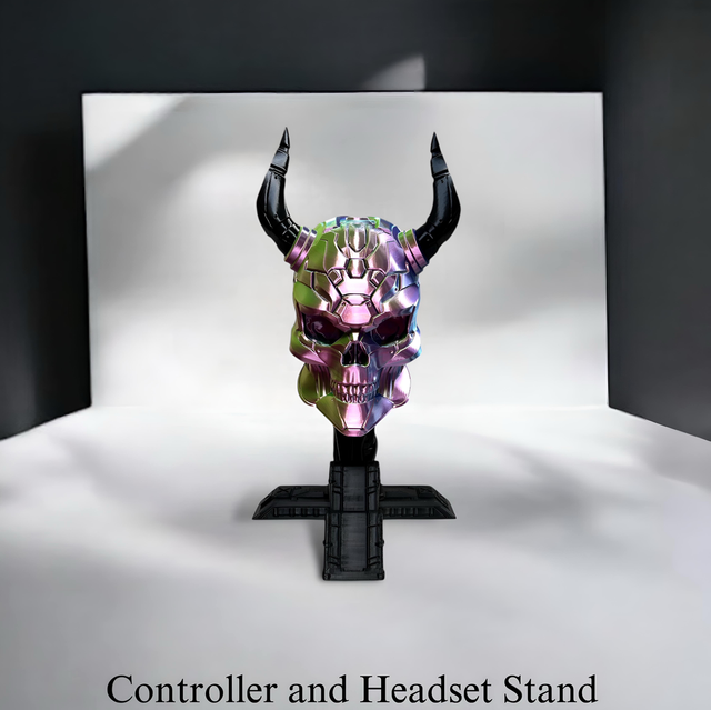 Skull Controller and Headset Stand