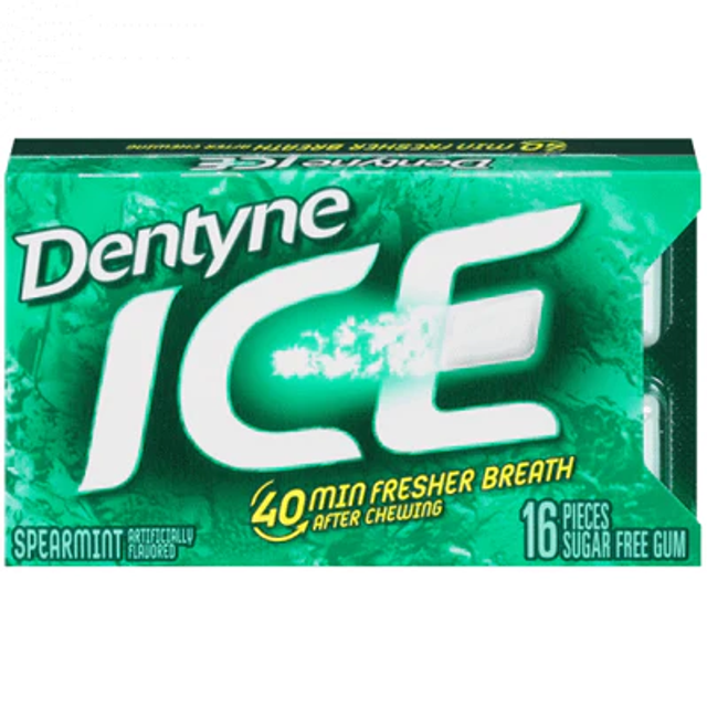Dentyne Ice Gum Spearmint (16pcs)