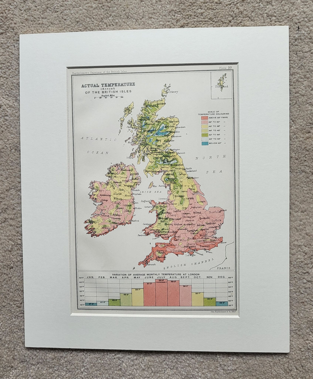 British Isles - Temperature