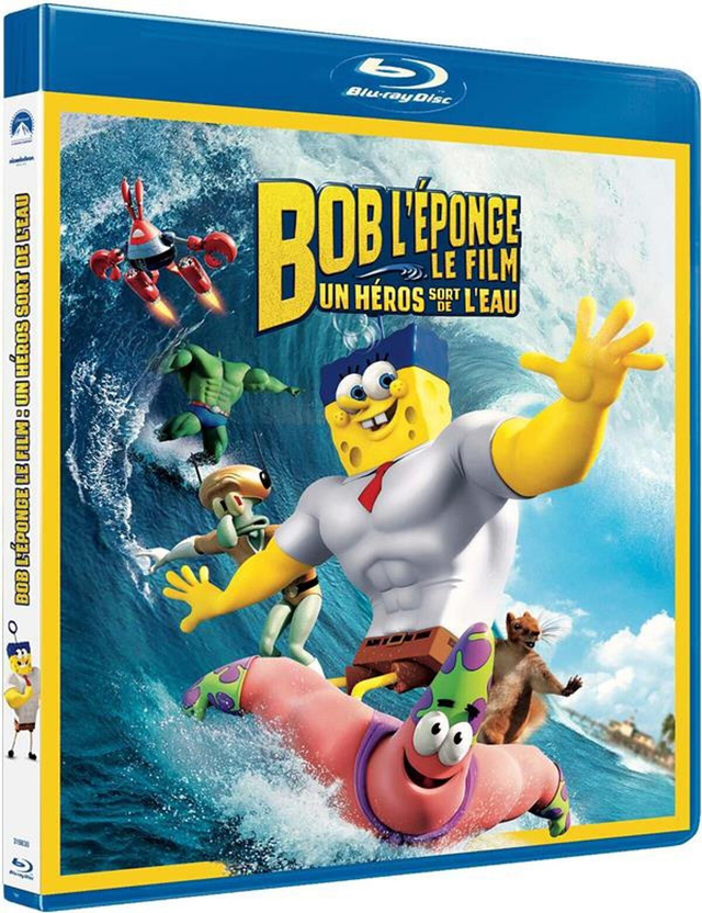 Bob l&#039;éponge 2 Un héros sort de l&#039;eau Blu-ray
