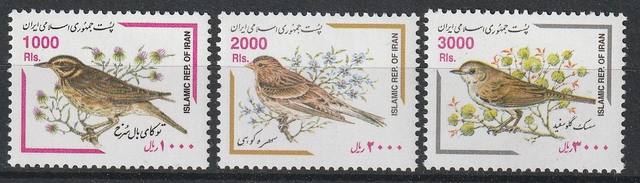 Iran 2000 - 2001 Birds MNH