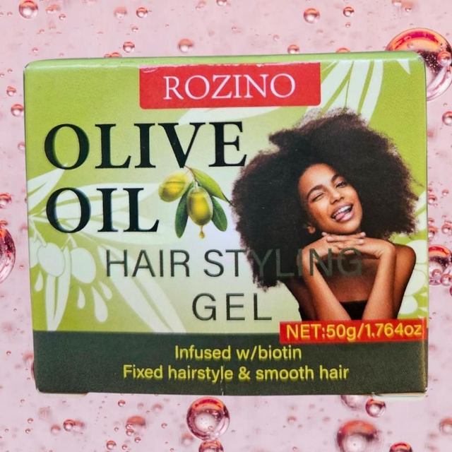 Rozino Olive Oil Hair Styling Gel – 50g | Haircare &amp; Styling


