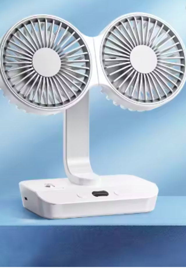  Dubbele hoofd ventilator met 4 versnellingen