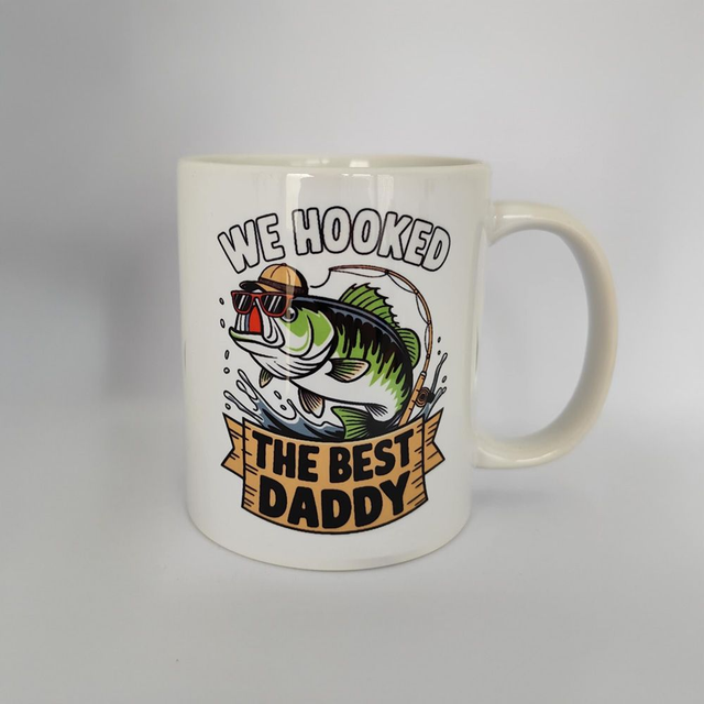 Best Daddy Fishing Mug - Personalised Mug