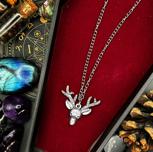 Deer necklace