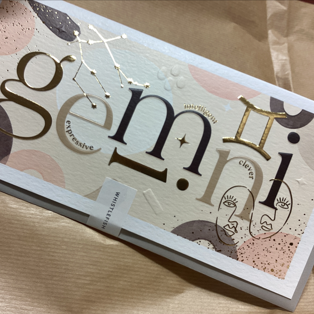 Blank Star Sign - Gemini WF