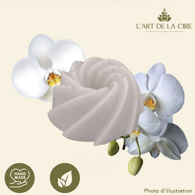 Fondant parfumé orchidée blanche
