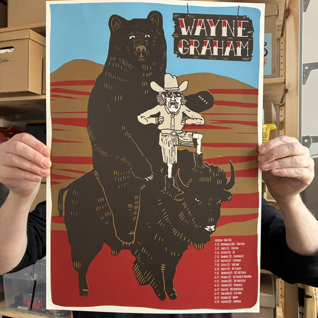 Gigposter "Wayne Graham"