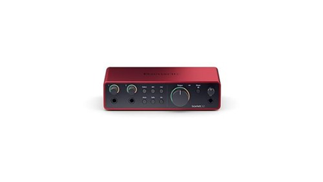 Focusrite Scarlett 2i2 4th Gen USB Audio Interface