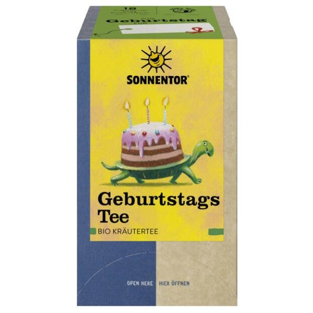 Sonnentor Geburtstagstee 18 Beutel