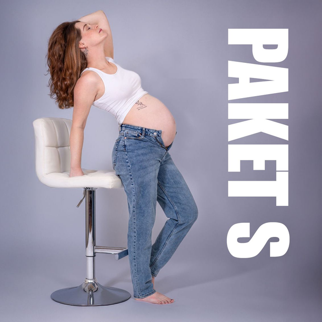 Babybauchshooting im Fotostudio Paket S