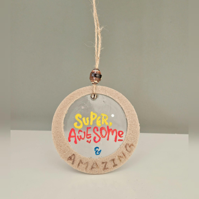 WellBeing Hanging Decor ECO Handmade Car Decor 