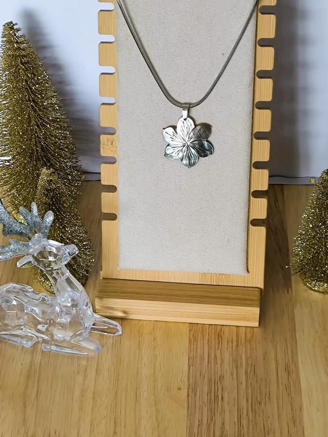 Fleur de tiaré Nacre noire