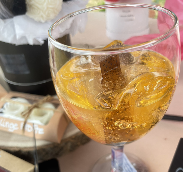 Bougie Spritz rhubarbe 