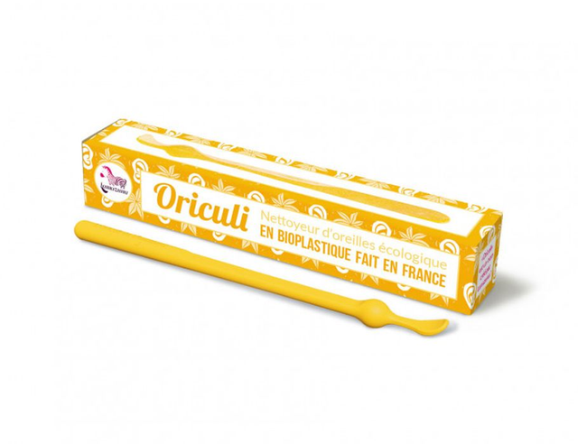 [Lamazuna] Oriculi oorstokje - bioplastic - geel