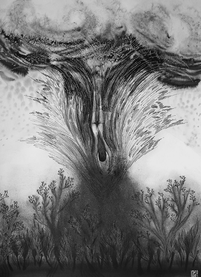 Plongée Profonde / Collection Minä &amp; Meri / A5, A4, A3, A2 print