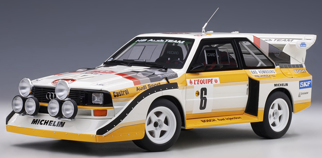 Audi Sport Quattro Monte Carlo H. Mikkola AUTOart 1:18