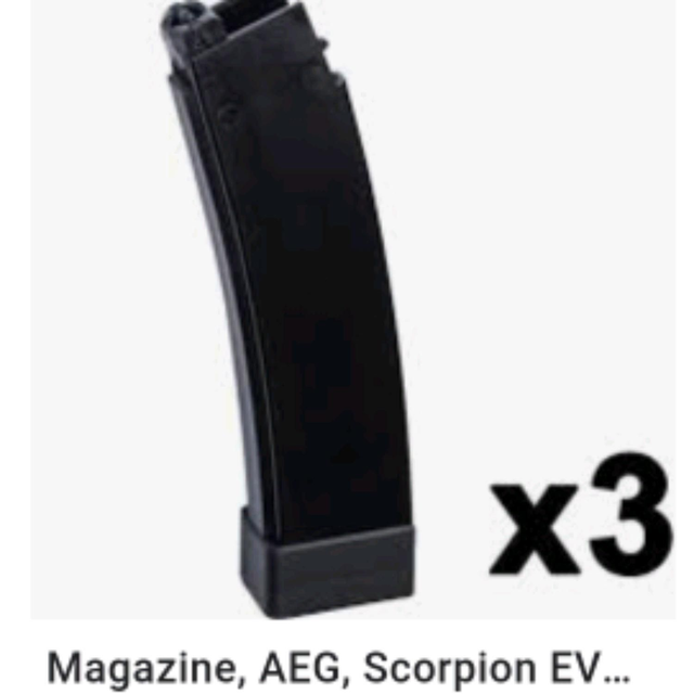 Scorpion Evo 3 pack 75rds