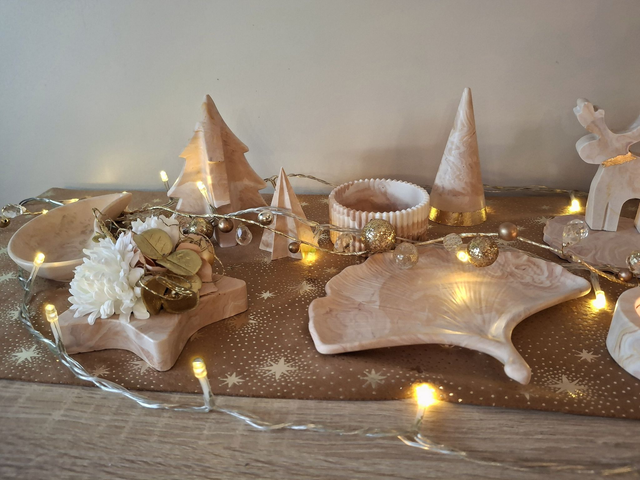 Etoile fleurie et ses fleurs