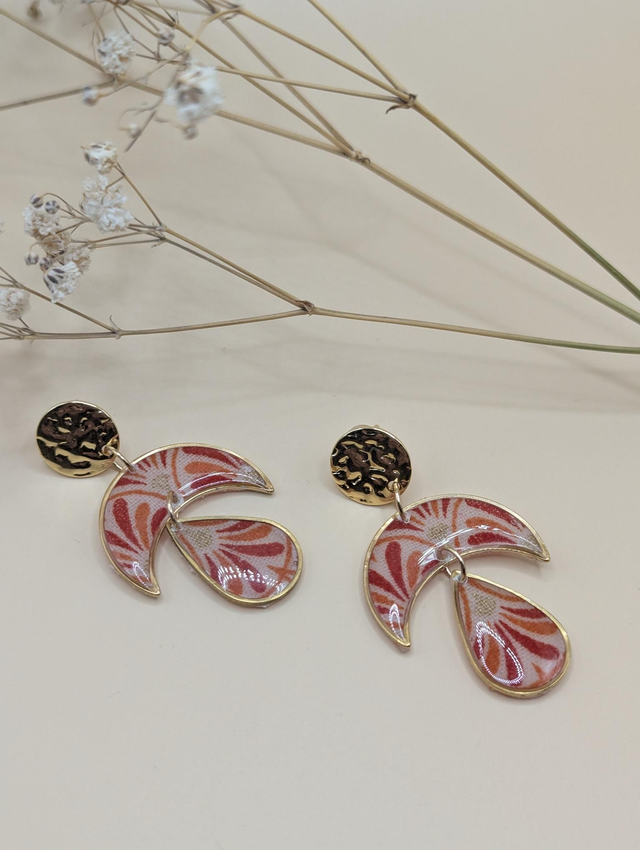 Boucles d'oreilles pluie de lune