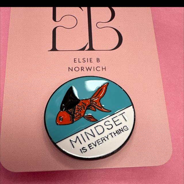 Mindset is everything - Pin Badge