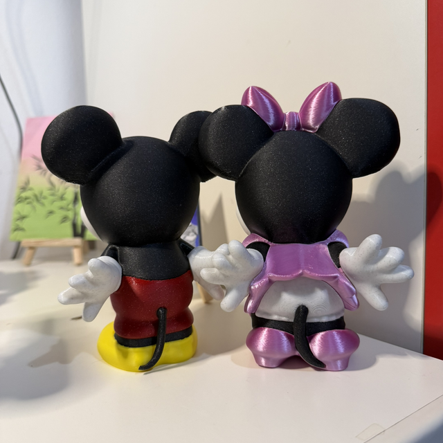 Fanart pla effetto multicolor o glitter