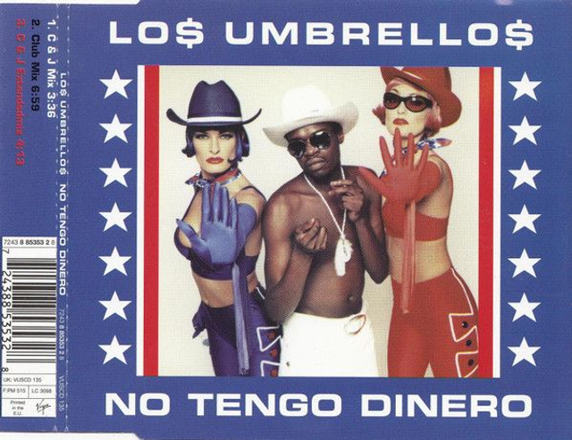  Los Umbrellos ‎– No Tengo Dinero Audio CD