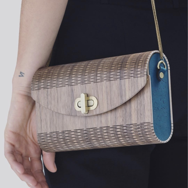 Sac en bois Irène Intemporelle Hekla / Noüne