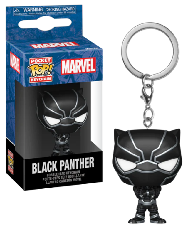 Black Panther - Marvel New Classics - Pocket Pop Keychain 🐾🖤